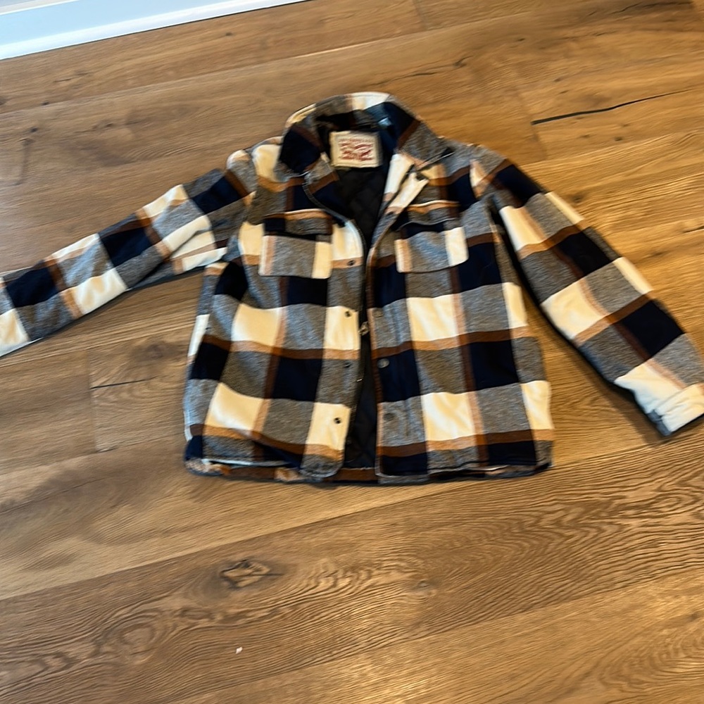 Levi’s quilt lined cotton shacket